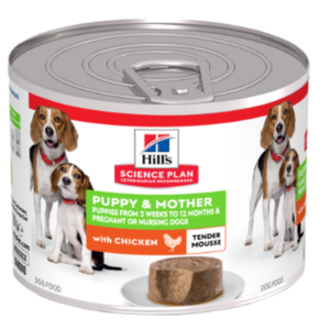 Hill's Science Plan Puppy & Mother Mousse with Chicken – can 200.0 גרם